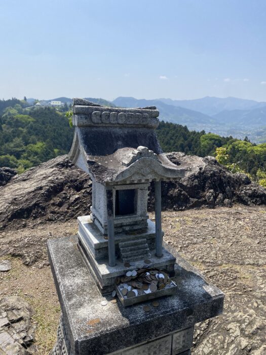 金鑚神社岩山展望①