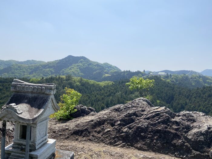 金鑚神社岩山展望②